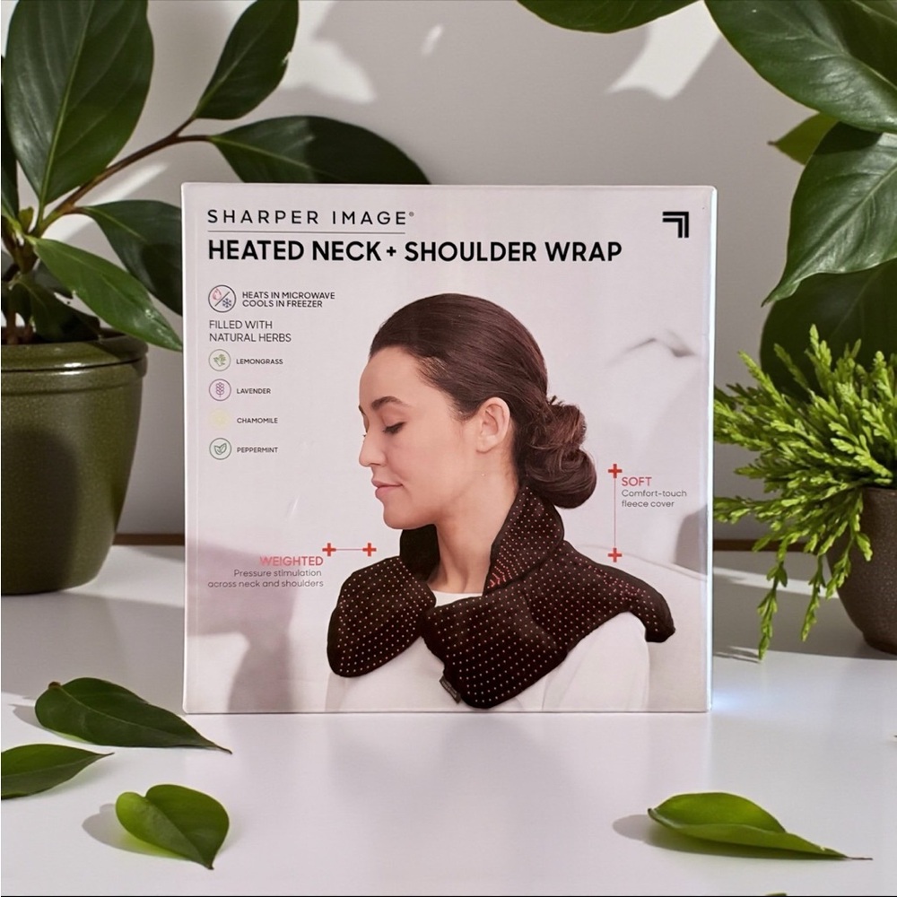 NEW Sharper Image Neck + Shoulder Wrap